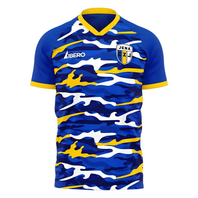 Carl Zeiss Jena 2025-2026 Home Soccer Jersey (Libero) | Great Deal