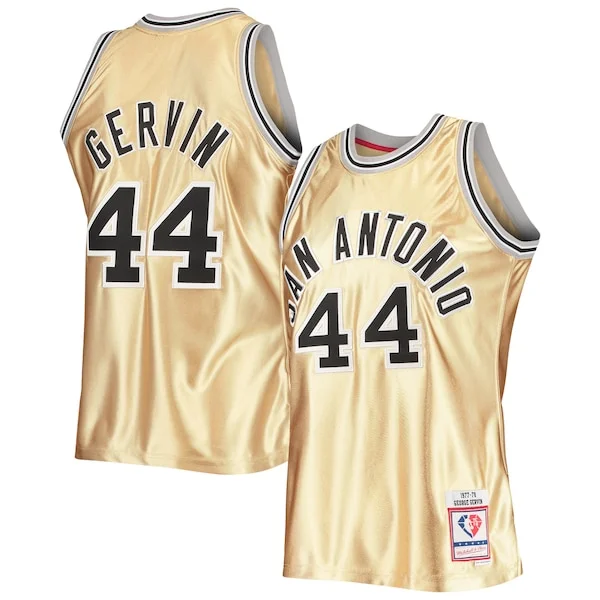 George Gervin SAS Swingman Jersey - contemporary superior basketball