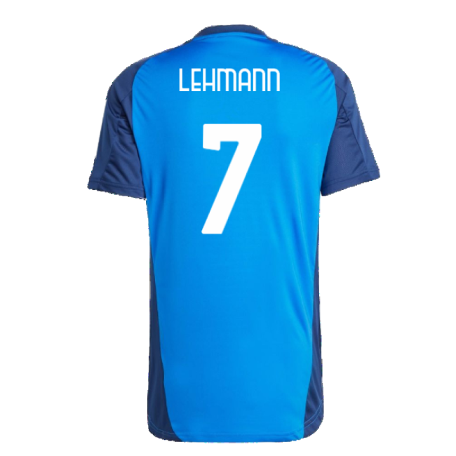 High Performance Juve Juventus Training Jersey Blue Lehmann #7 Mod...