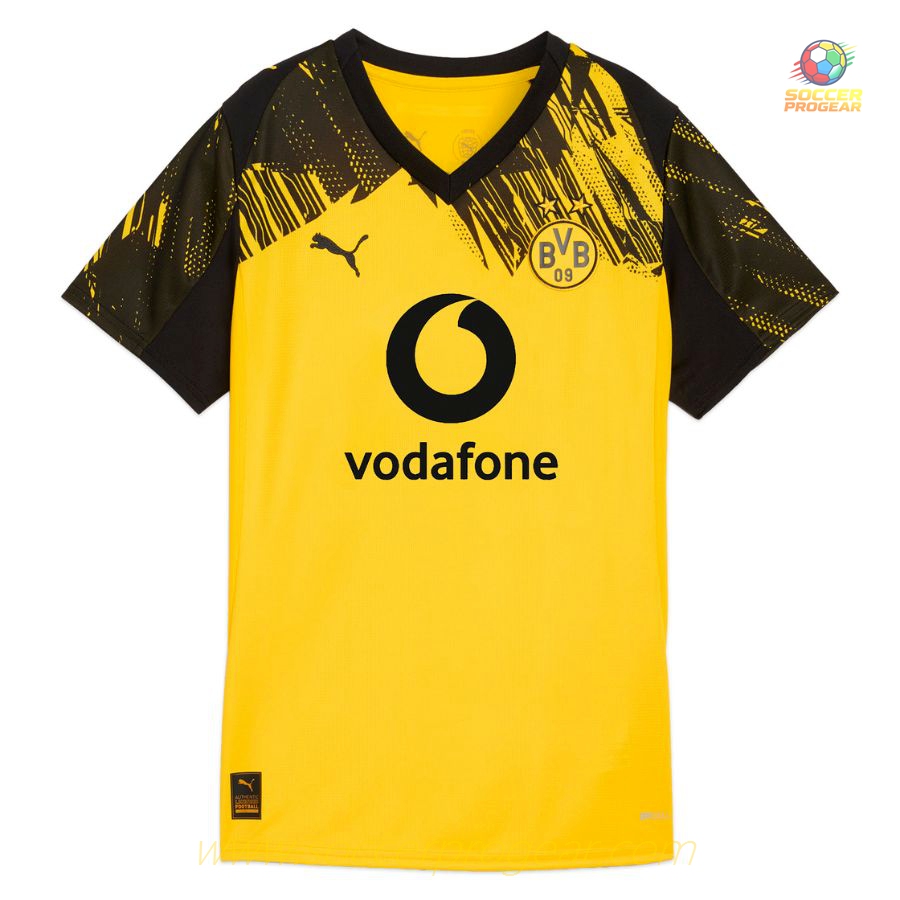 Soccer Team Shirt BVB Dortmund Home 2025/26 Collection Ladies's