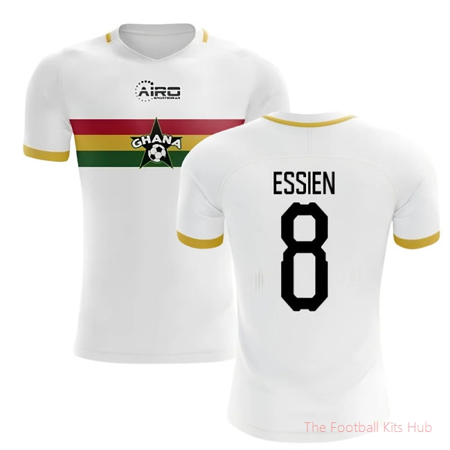 [JED] 2025/26 Ghana Away Football Shirt (Essien 8)