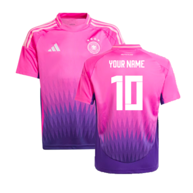 Premium Germany 2024-2025 Away Short Sleeve Shirt Athletic Moisture-management