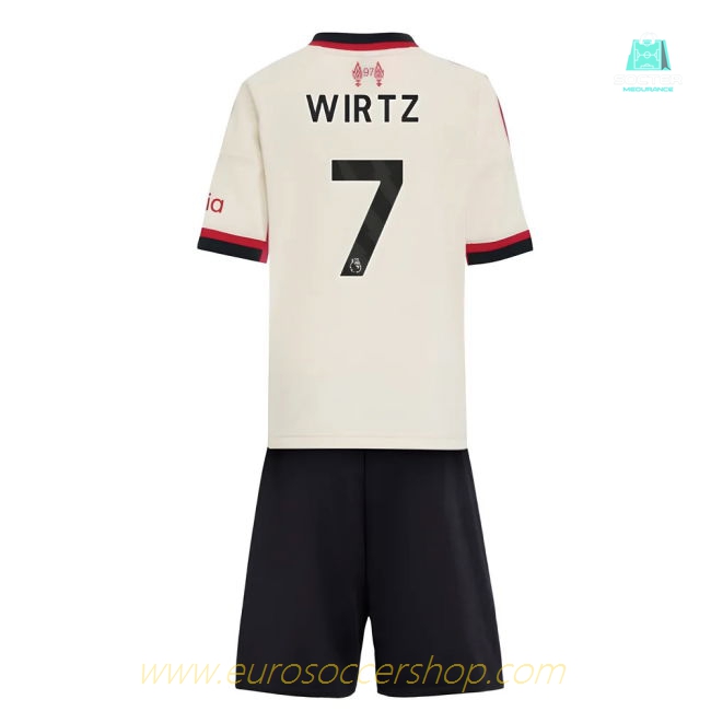 2025-2026 Liverpool Away Mini Kit (Wirtz 7)