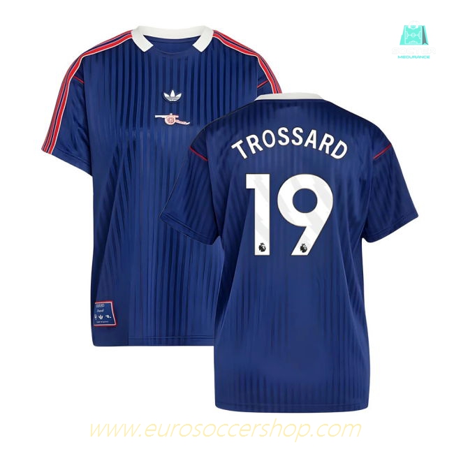 Arsenal Terrace Icons Shirt (Navy) (Trossard 19)
