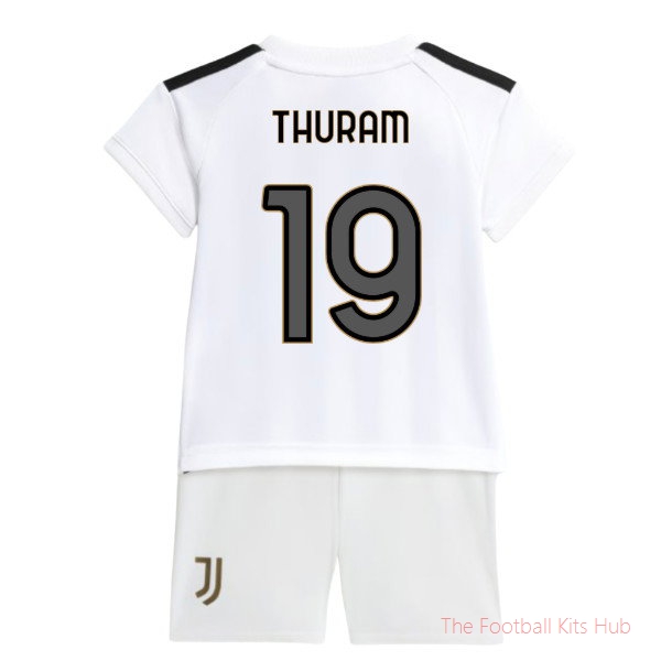 Juventus 2026-2027 Home Kit Thuram #19 Soccer Jersey Baby
