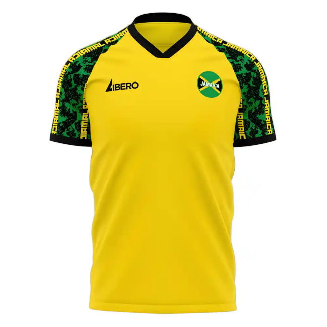Collector'S-Item Jamaica 2025-2026 Home Concept Football Kit (Libero)