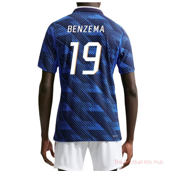 France Aero-Fit Match 2026-2027 Home Shirt (Benzema 19)