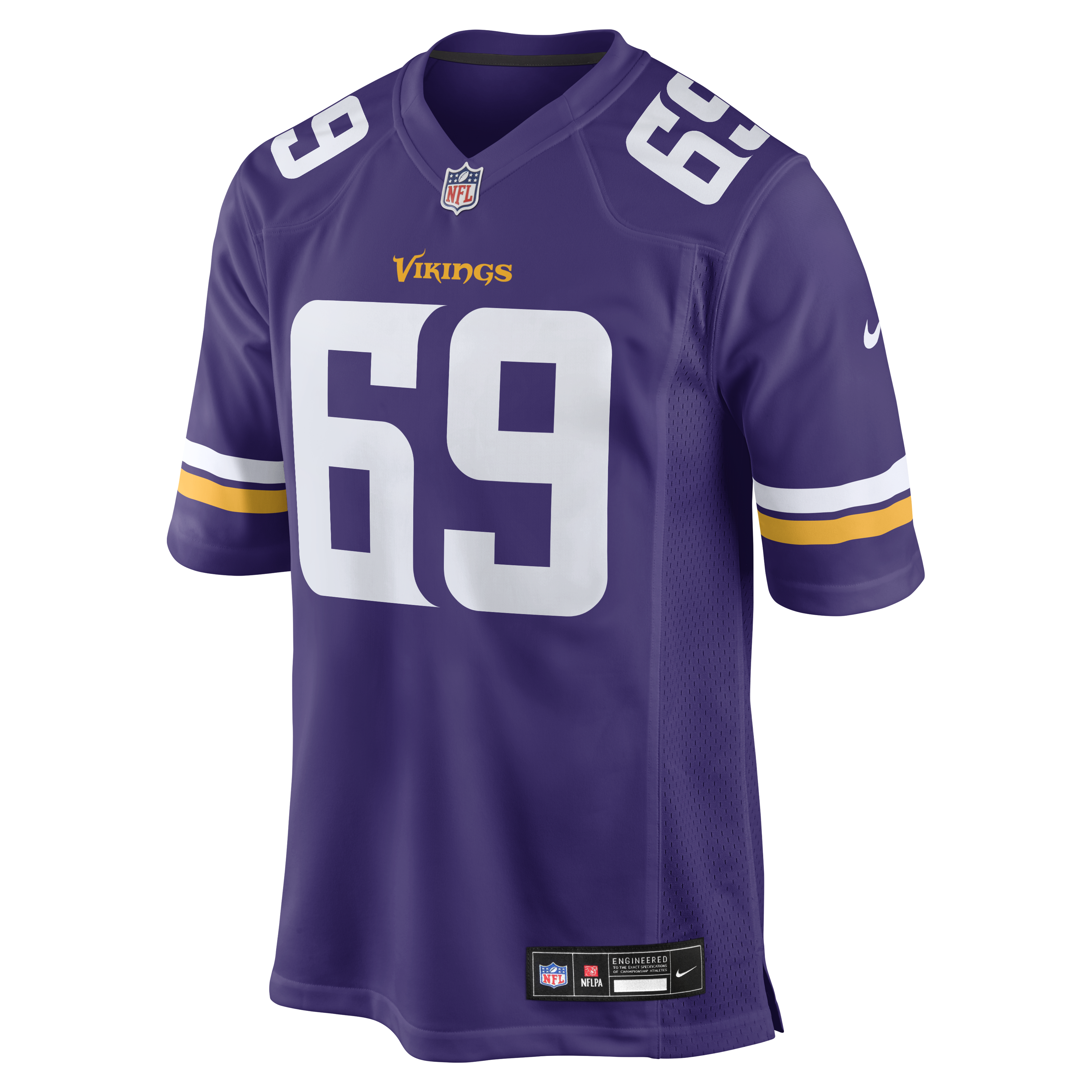 [LK] Jared Allen Minnesota Vikings Retired Player Game Jersey - Purple