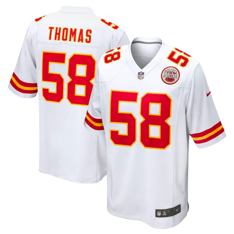 None Derrick Thomas KC Chiefs Bold Game-Ready Jersey Football Apparel