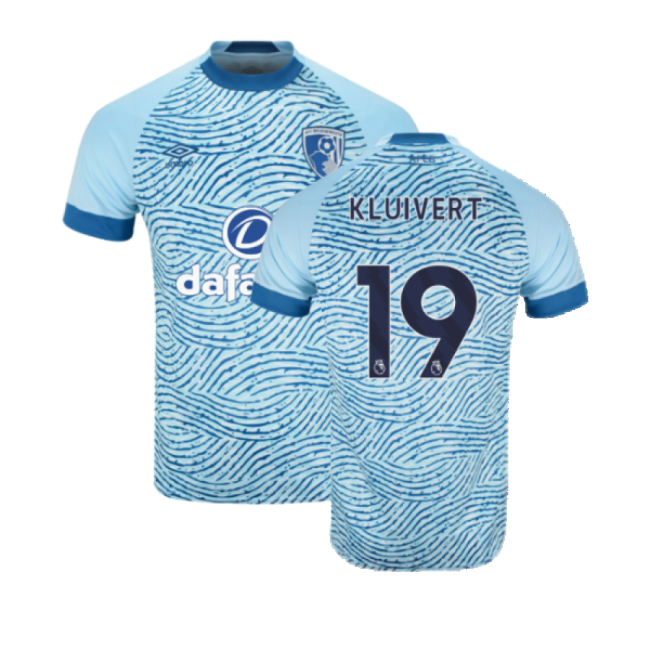 Authentic 2023-2024 Bournemouth Away Shirt (kluivert 19) - Premium