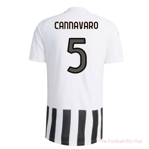 Fan Edition Juventus 2026-2027 Home Shirt (Cannavaro 5)