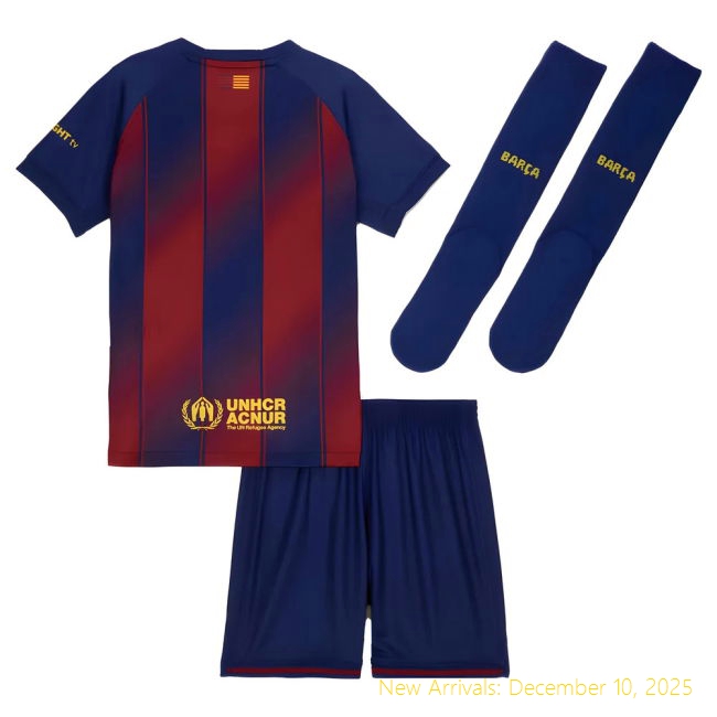 Official Barcelona Home - Barca - Soccer Jersey - La Liga