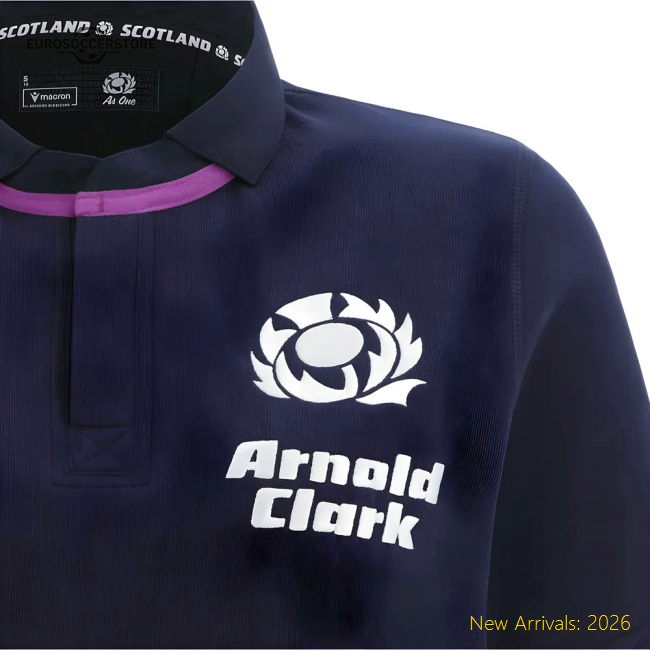 2025-2026 Scotland Home Cotton Rugby Shirt (Womens)