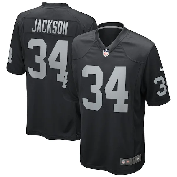 None Game NFL Jersey - Black | Elite Football Apparel | NFL Football