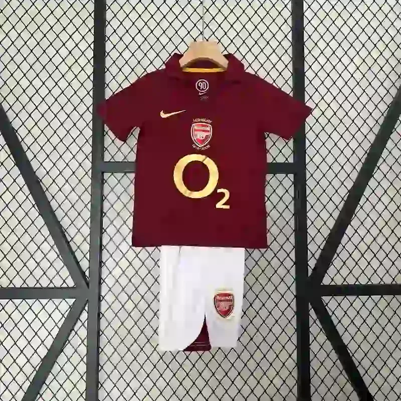 Cheap 2005-2006 Kids Arsenal Jersey retro kit