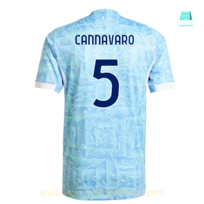 2025-2026 Juventus Authentic Away Shirt (Cannavaro 5)