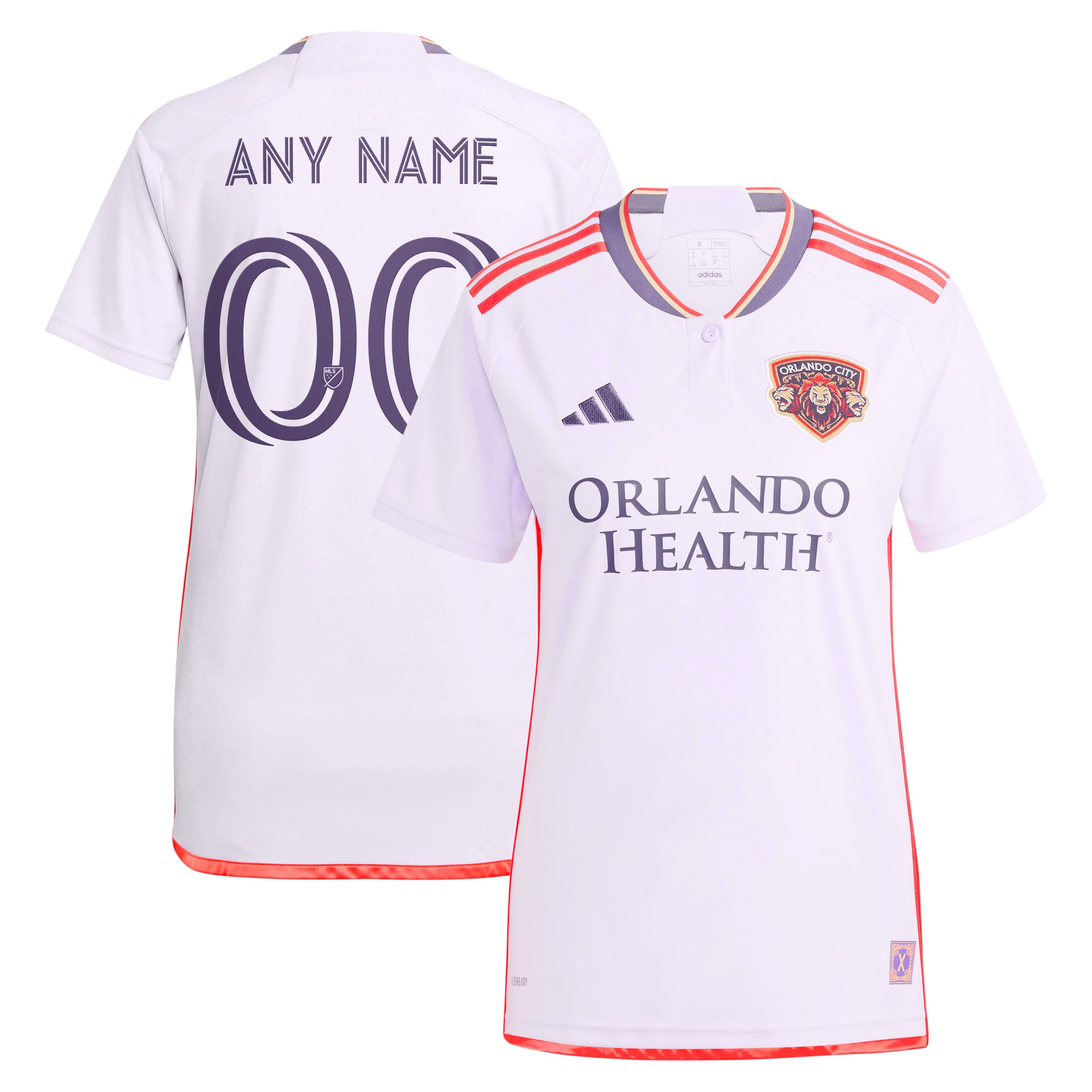 [JED] Youth Orlando City SC Women's 2024 Legacy Kit Replica Custom Jersey - Purple