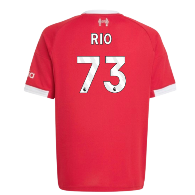 vintage 2025-2026 Liverpool Home Shirt (Kids) (Rio 73)