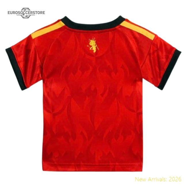 Belgium 2026-2027 Top Home Kit - Sleek Modern Slim Comfort