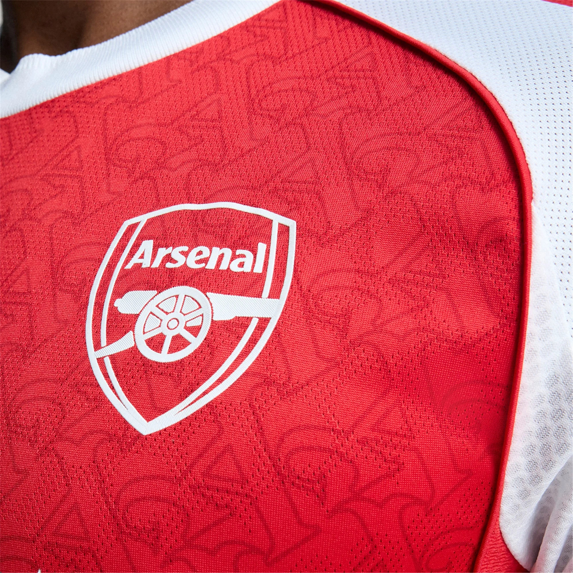 Arsenal EPL Patch 2025-2026 UCL Home Jersey – Authentic Shirt