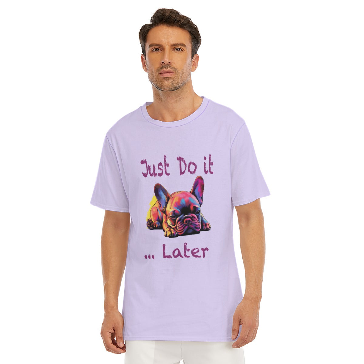 High-Quality Durable Do It Later | All-over Print T-shirt for Home Use