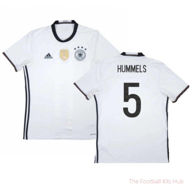 Germany 2015-16 Home Shirt (M) (Fair) (Hummels 5)