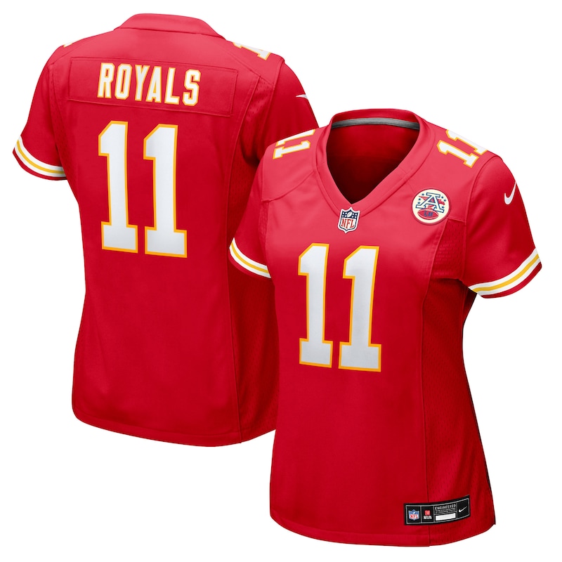 None Jalen Royals KC Chiefs Championship Elite Jersey Football Apparel