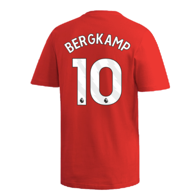 2024-2025 Arsenal DNA Graphic Tee (Red) (Bergkamp 10)