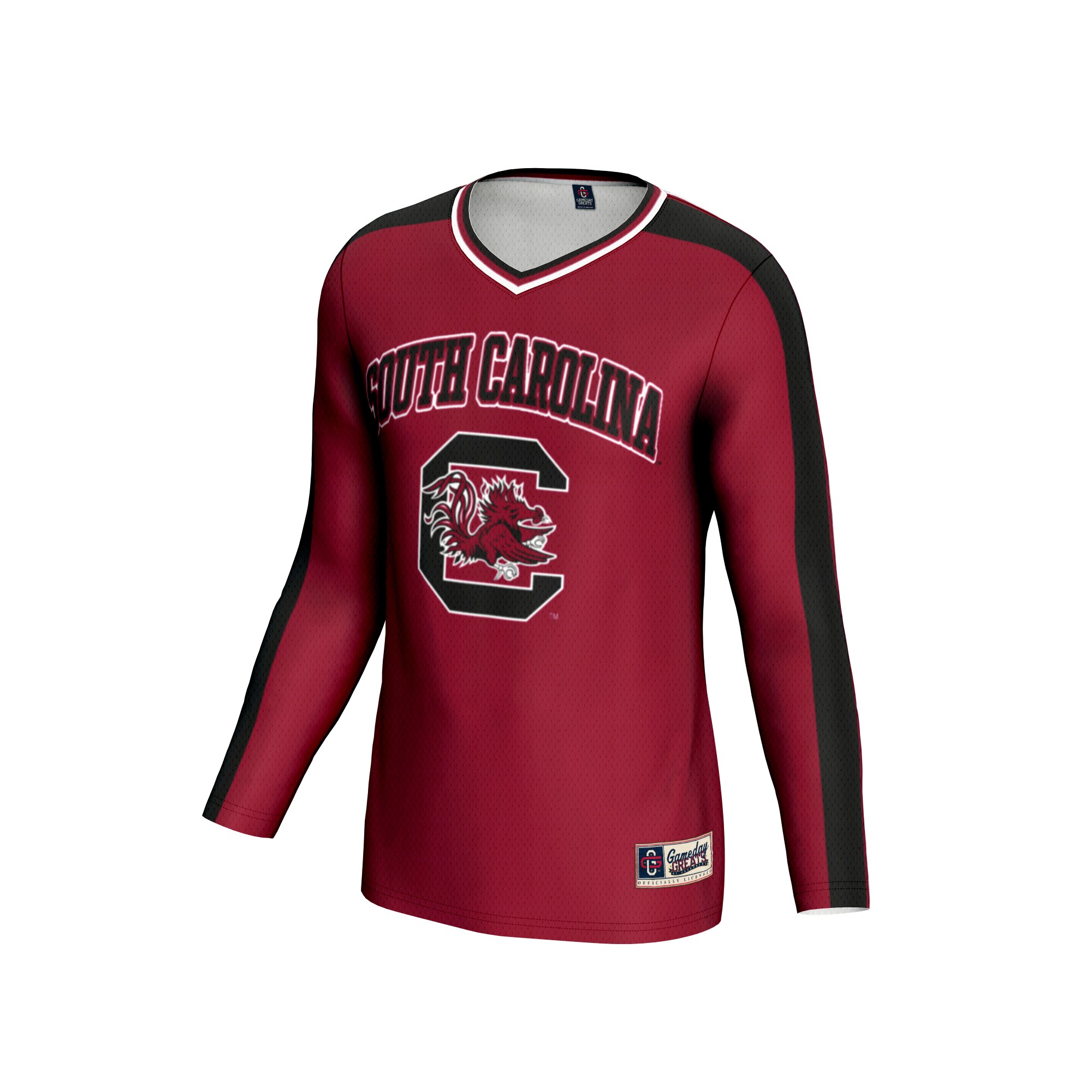 [NJP] South Carolina Gamecocks GameDay Greats Youth #1 Lightweight Volleyball Fashion Jersey - Garnet