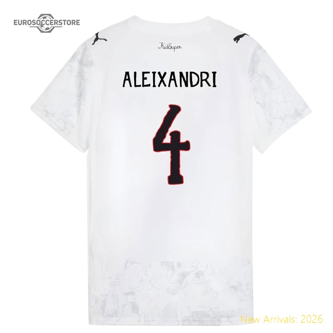 Football Team Aleixandri Elegant Womens Jersey Smart Fabric Soft-touch