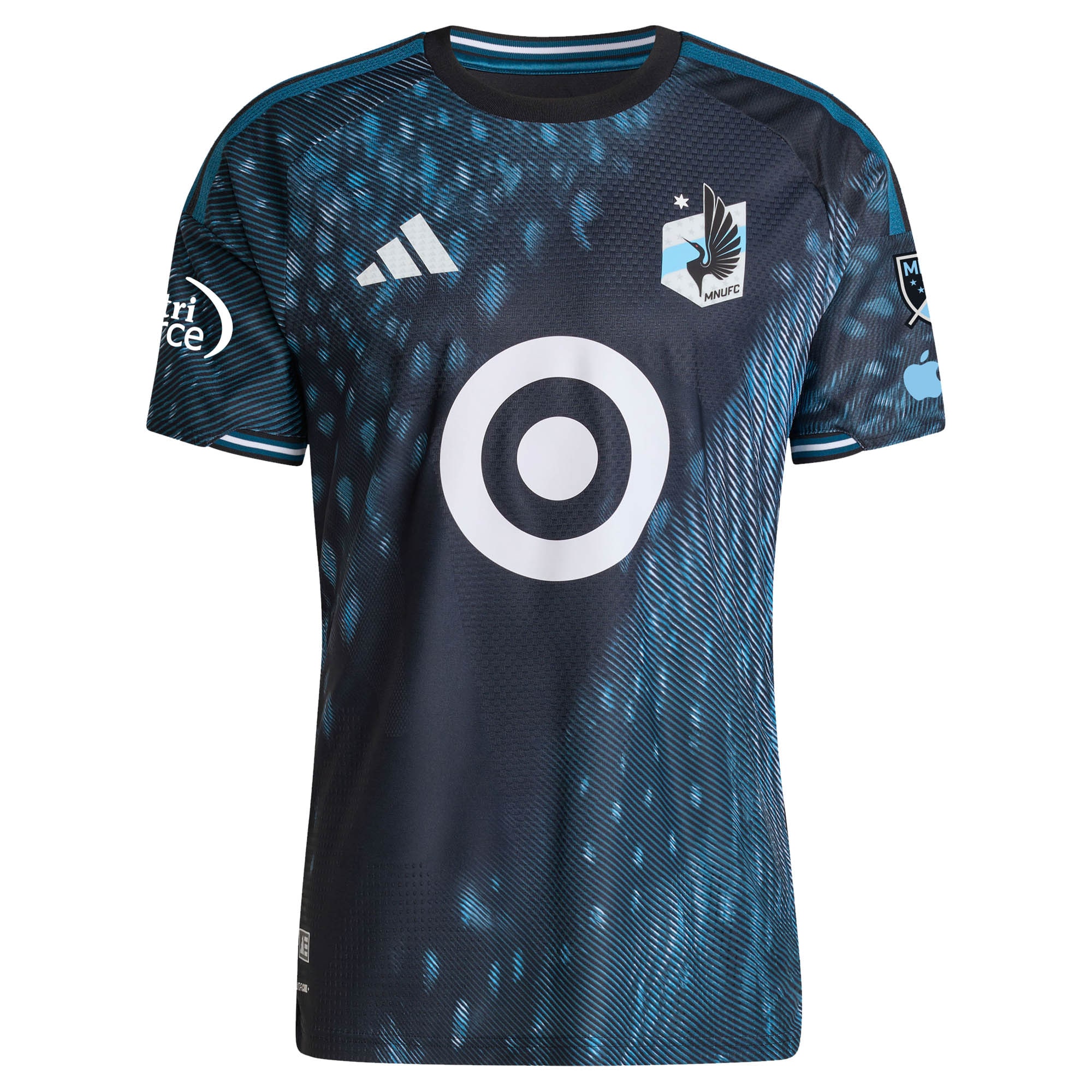 [SJH] Minnesota United FC 2026 The Decade Kit On-Field Authentic Patch Custom Jersey - Black