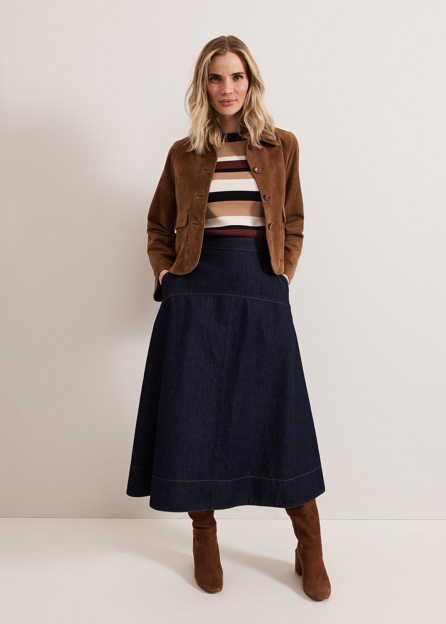 Mavis Denim Skirt