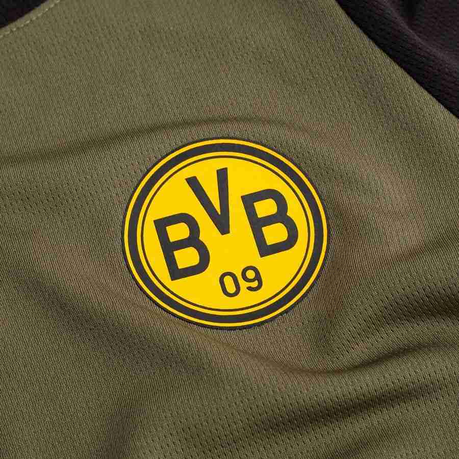 Dortmund Training T-Shirt | Loden Green/PUMA Black Kids Everyday Comfort
