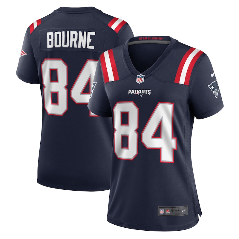 None Kendrick Bourne NE Patriots Vintage Great Value Jersey Game Day W