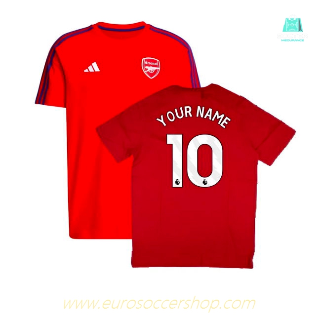 2024-2025 Arsenal DNA Tee (Red) (Your Name)