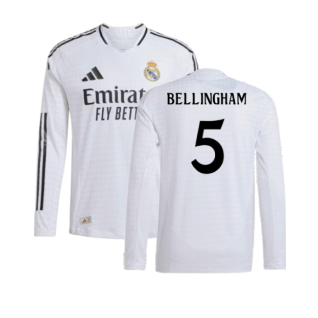 2024-2025 RM Home Football Shirt (Bellingham 5) Lightweight