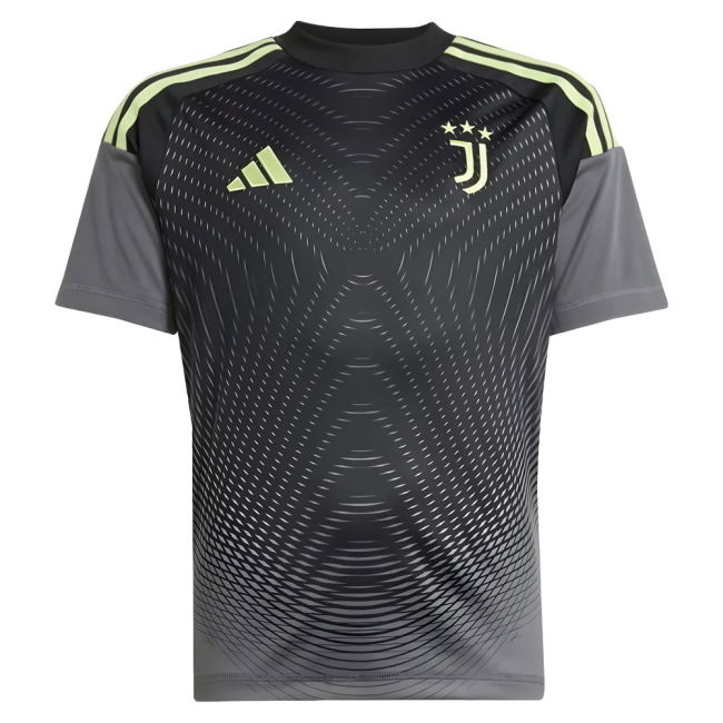 2025-2026 Juventus Home Goalkeeper Shirt (Grey) - Kids