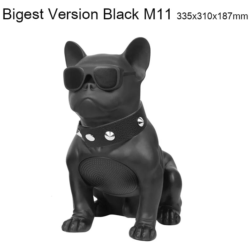 Fashion-Forward Puptunes French Bulldog Figurine Speaker for Dog Owners