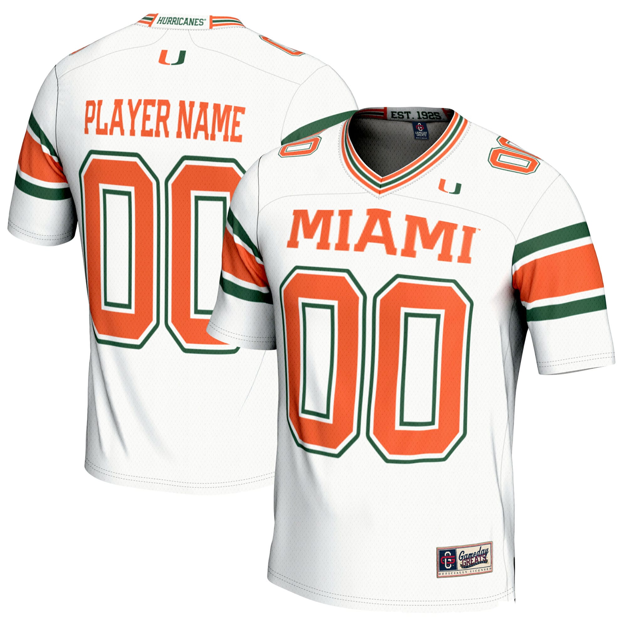 Miami Hurricanes Football Jersey - White | Stadium Series 2026/27