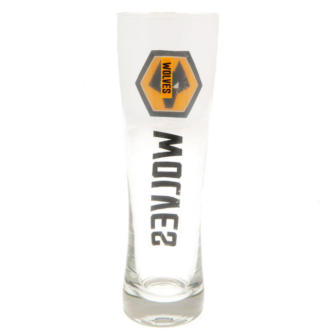 Women's Wolverhampton Wanderers FC Tall Beer Glass