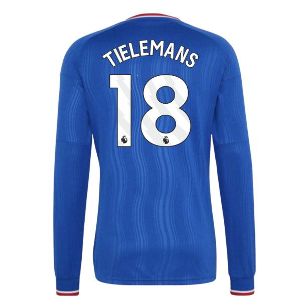 Man Utd Away Long Sleeve Shirt (Kids) (Tielemans 18) – Kids Away Supporter Jersey (2026/2027)