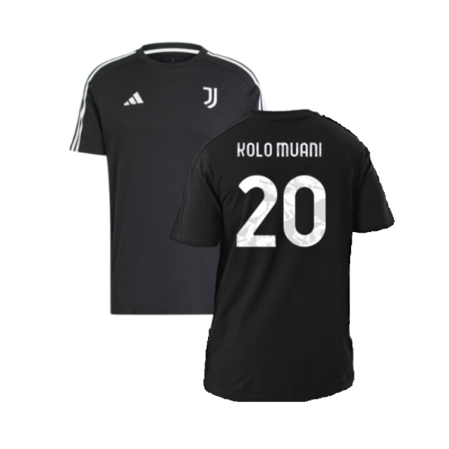 2024-2025 Juve Shirt (Black) Reinforced Seams Stretch Fabric
