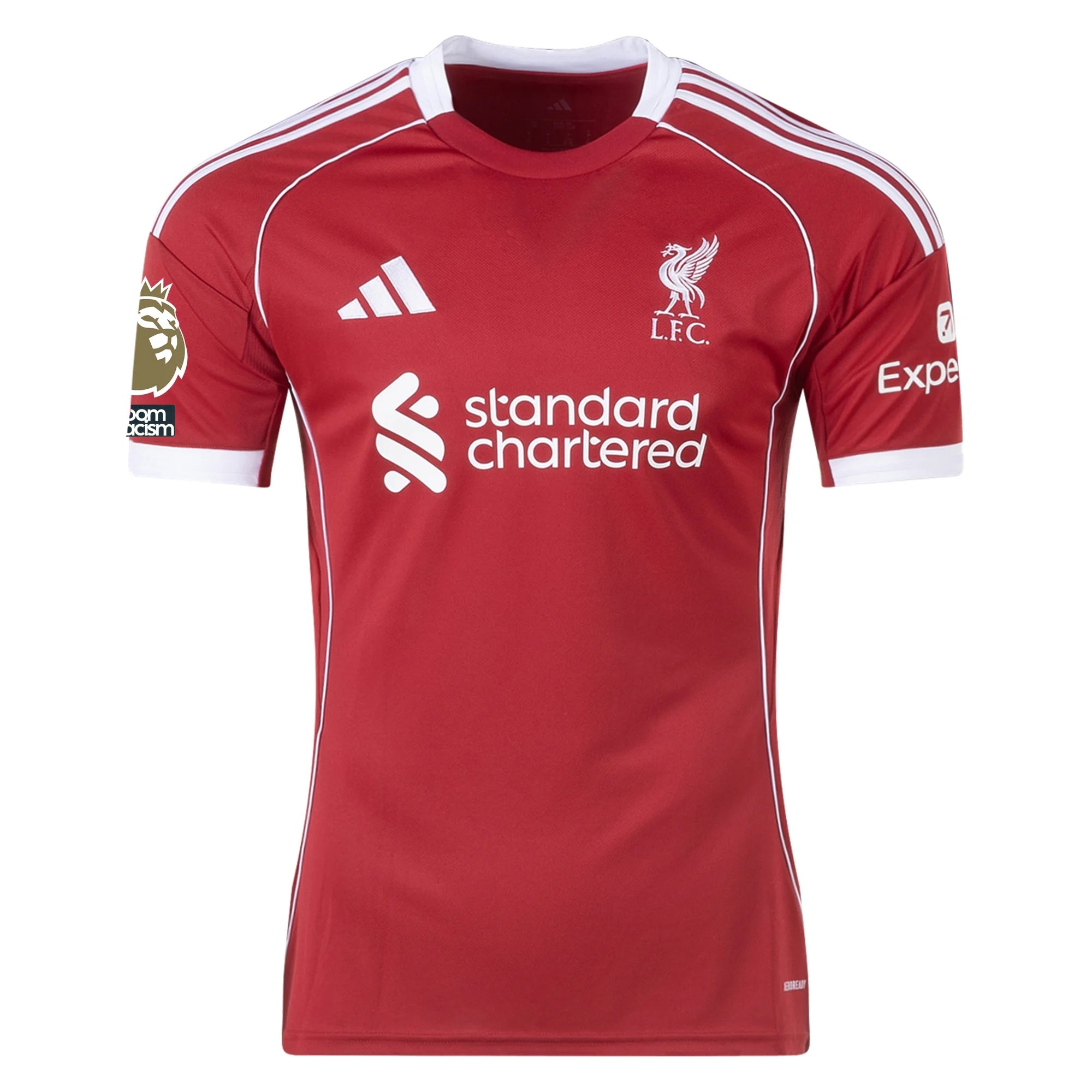 Liverpool Never Walk 2025-2026 UCL Home Jersey – Authentic Shirt