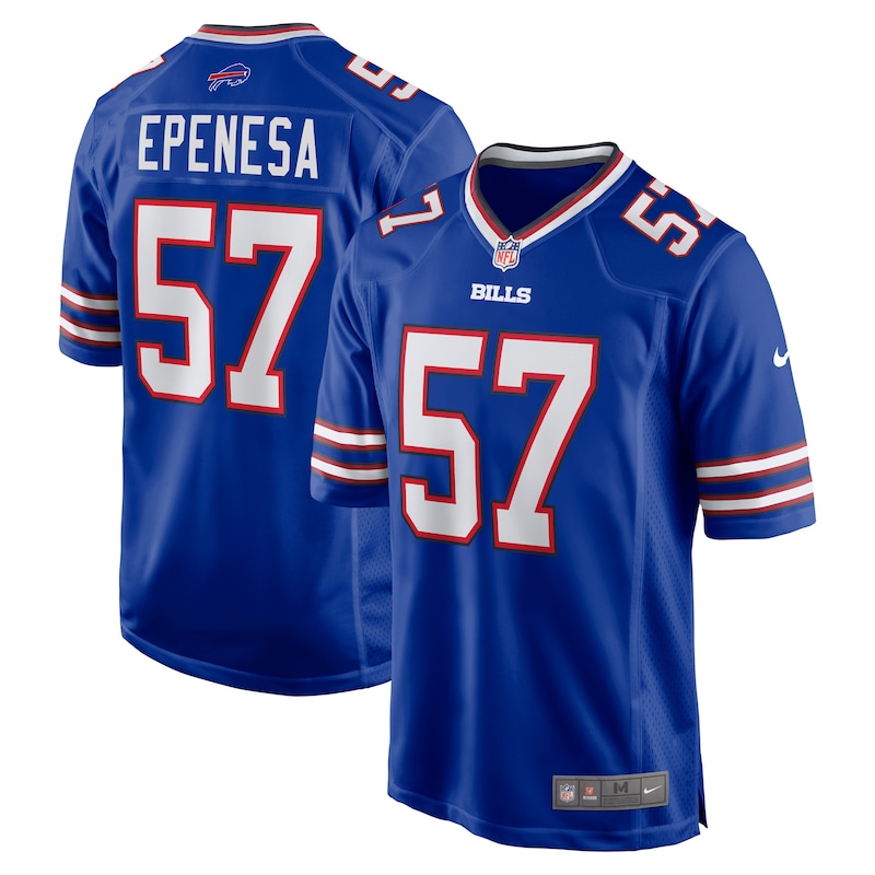 None A.J. Epenesa Buffalo Bills Modern Replica Jersey Game Day Wear