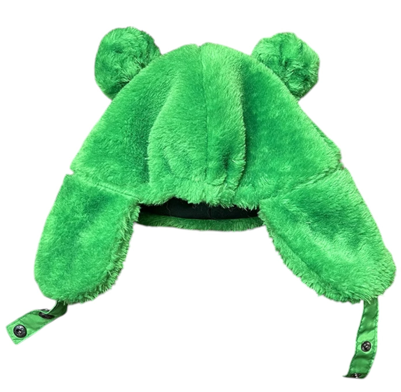 Cozy Winter Warm Dog Hat - Cozy Green Lei Feng Style For French Bulld...