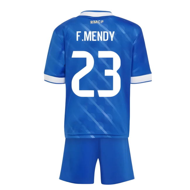 2025-2026 Real Madrid Third Stylish Football Shirt (F.Mendy 23)