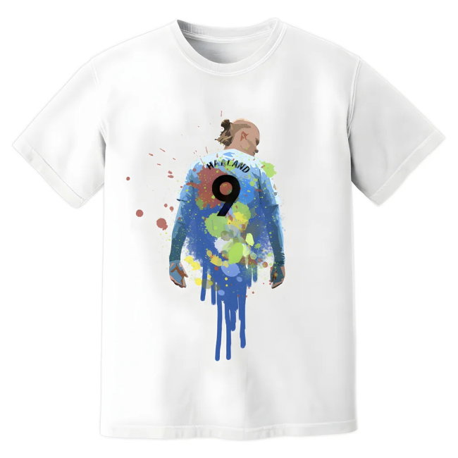 Erling Haaland Man City Art supporter T-Shirt (Unisex