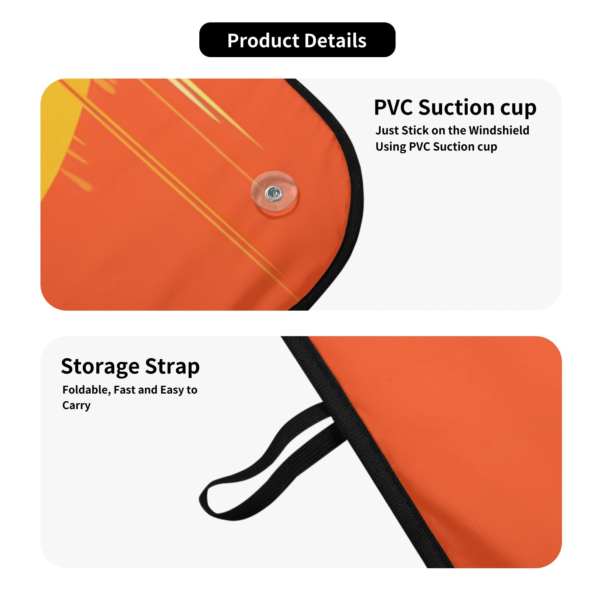 Everyday Premium Stylish Tank - Car Auto Sun Shade for Home Use