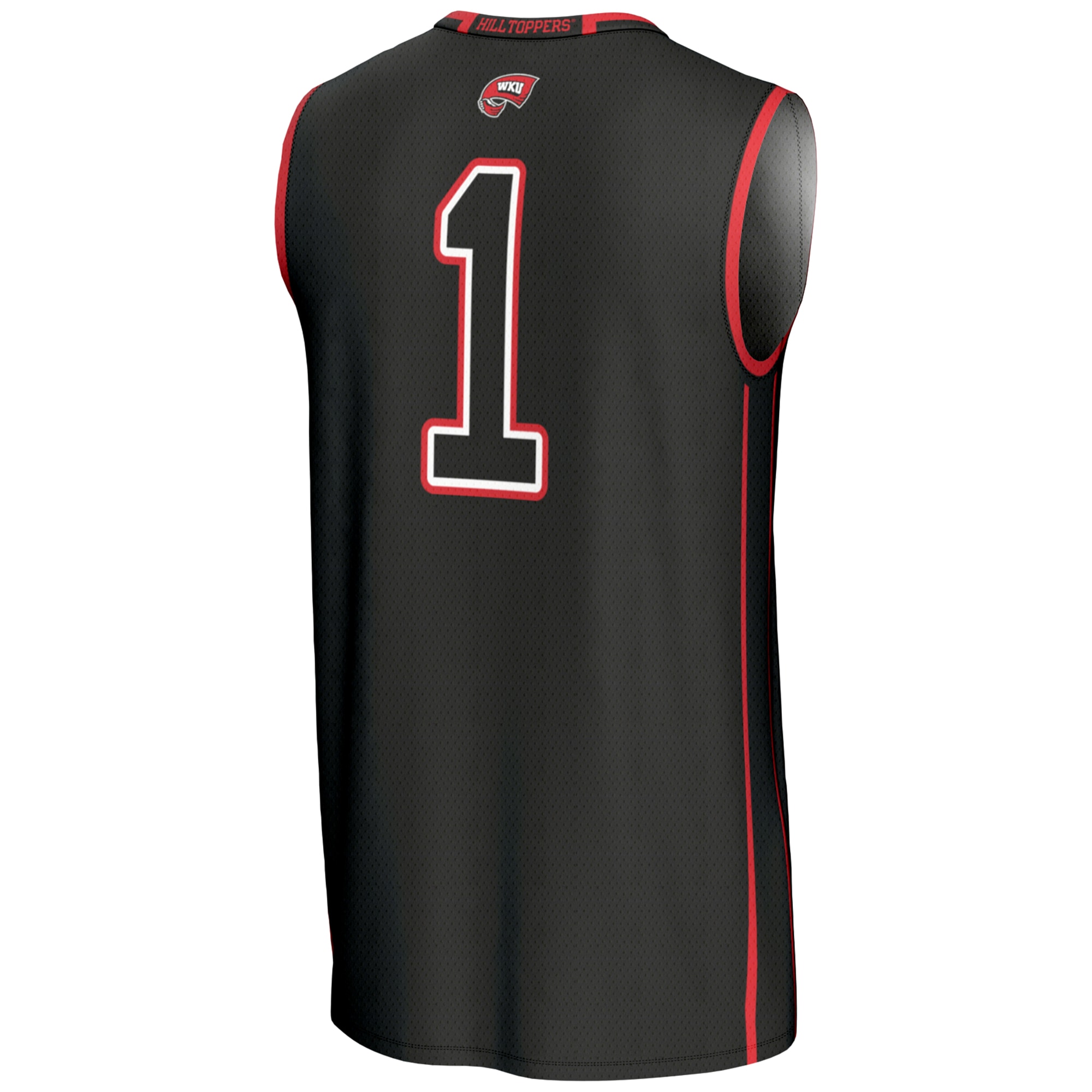 [NJP] Western Kentucky Hilltoppers GameDay Greats Youth Lightweight Basketball Jersey - Black