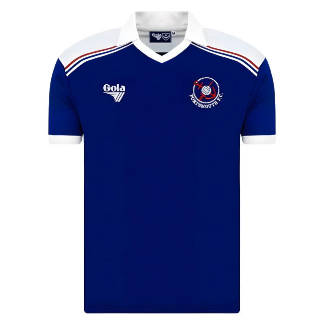 1980-82 Portsmouth Home Jersey Portsmouth #1980 Edition L M S
